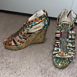 Mudd High Heel Wedges